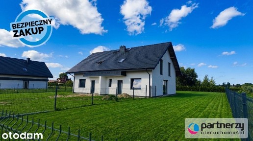 Nowy bliźniak z dużą działką