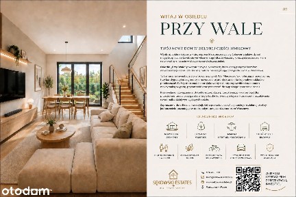Nowoczesny dom z tarasem i ogrodem | Garaż I 5 pokoi, 136 m² I Wawer