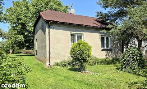 Dom jednorodzinny parter z poddaszem/ duży sad