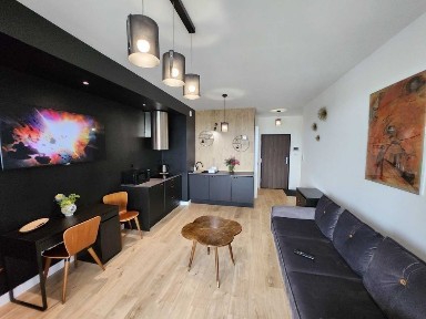 Wiślane Tarasy - jasne studio z tarasem | piękny widok - 10 piętro | bez prowizji