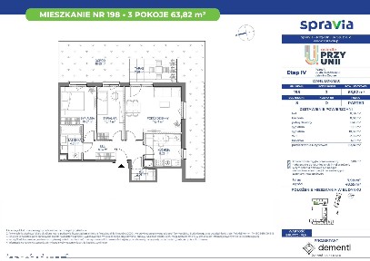 3-pokojowe mieszkanie 63m2 + ogródek Bez Prowizji