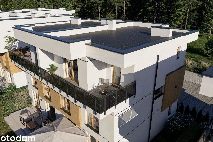 3-pokojowe 57m2, widok na las, DUŻY TARAS 12,81m2
