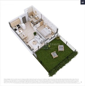 Apartament 2 pokoje z ogródkiem Piłsudskiego 6