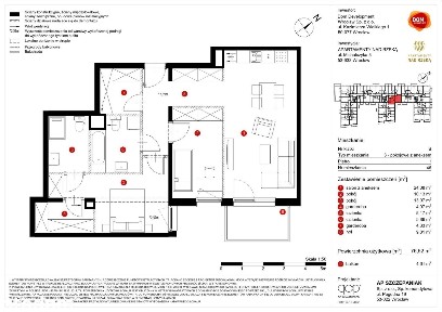 3-pokojowe mieszkanie 76m2 + balkon Bez Prowizji