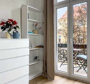 2-pokojowe mieszkanie z balkonem | 50 m² | od 1 października | Wilda | ul. Kilińskiego | Bez prowizji | Dla studentów