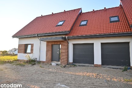 Nowy Bliźniak z dużą działką 691 m² | Garaż | Wójtowo