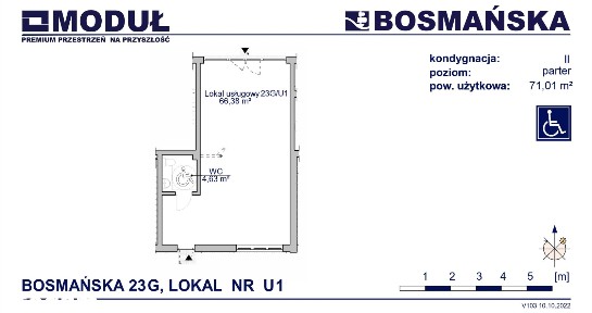 Lokal usługowy GU1 z witryną od str. ulicy-na potrzeby, MED, usług.