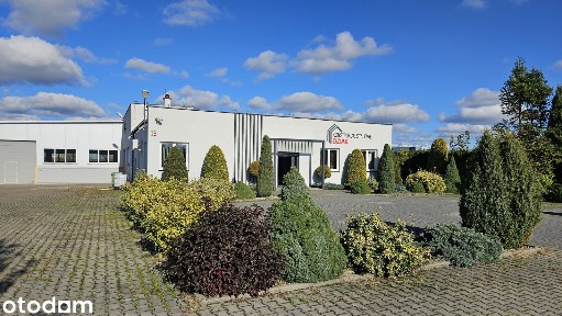 Hale produkcyjne, magazynowe z biurem i dużą działką super lokalizacja