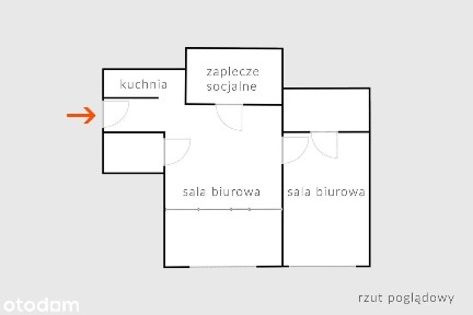 Lokal biurowy 90,71 m2 - Koszalin, ul. Szczecińska