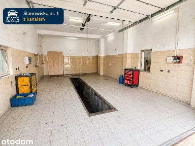 Warsztat / serwis / detailing 200 m² - 3 bramy gar