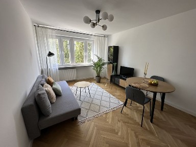 2-pok słoneczne mieszkanie, z balkonem, 35 m - Ochota