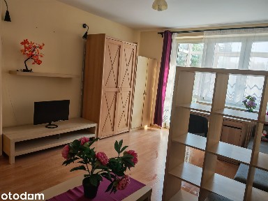 Duża kawalerka (40m²) z osobną kuchnią, przeszkloną loggią BEZPOŚREDNIO