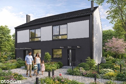 Dom 79m² z ogrodem 145m² - Nowoczesny, Przylep-Szumiących Traw | B1