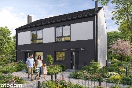 Dom 79m² z ogrodem 145m² - Nowoczesny, Przylep-Szumiących Traw | B1