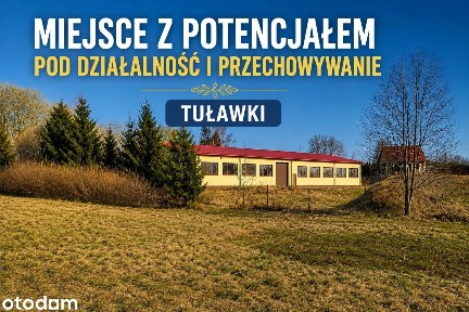 HALA 658 m², Budynek gospodarczy, działka 7575 m² Tuławki gm. Dywity
