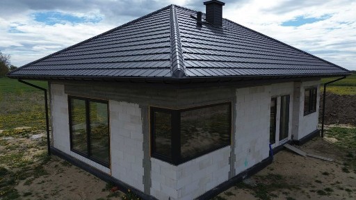 Nowy dom parterowy w Zągotach # Nowe osiedle#
