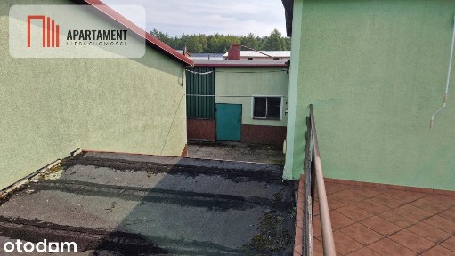 Nieruchomość inwestycyjna hale+ budynek mieszkalnl