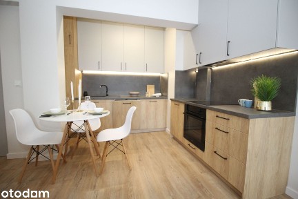 nowe 2 pokoje 41,8 m2 umeblowane budynek z 2024 r