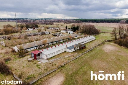 Działka z halą i domem w Wieliszewie na sprzedaż
