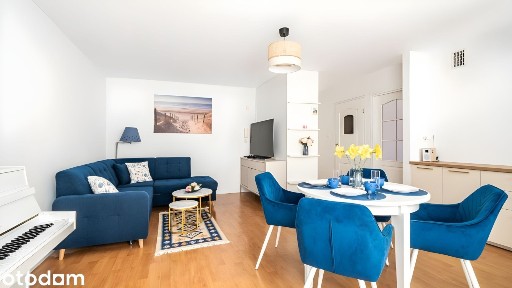 Słoneczny apartament.Widok na las