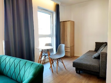 Piękna kawalerka > duży Balkon > nowe osiedle Sielawy