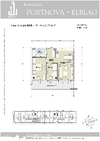 3-pokojowe mieszkanie 56m2 + balkon Bez Prowizji