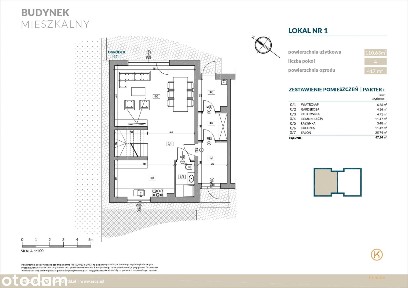 Nowoczesny dom - lokal mieszkalny z ogrodem | 110,63 m² | Kołdowo