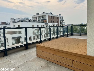 Nowy 3 pok Apartament. Klimatyzacja. Taras 50m2. Mokotów. BEZPOŚREDNIO