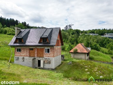 Dom W Stanie Surowym Z Panoramą Gór Izerskich