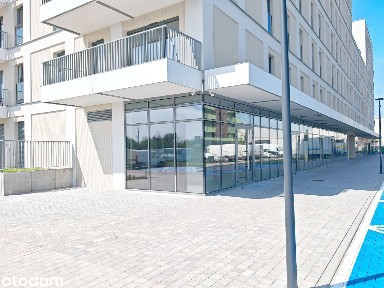 NOWY narożny lokal z ogródkiem - duże osiedle - 2 wejścia - parking