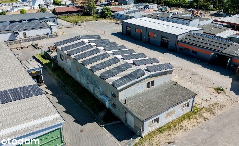 Budynek magazynowy z fotowoltaiką 509 m2 Człuchów
