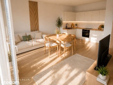 Nowe 2 pokoje z balkonem, komórką i garażem