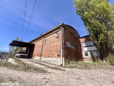 Hala magazynowa z rampą i zapleczem biurowym- WIDZEW. Bez prowizji