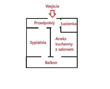 Mieszkanie na wynajem z balkonem w Rybniku. Boguszowice Osiedle.
