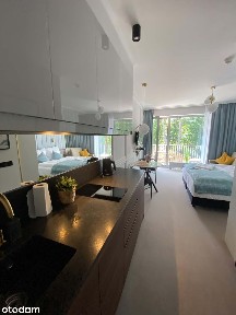 Apartament 1-pokojowy z balkonem i garażem