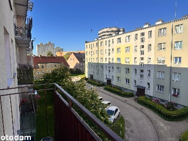 3-pokojowe mieszkanie na 2-gim piętrze z balkonem 49 m²