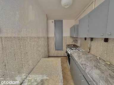 2 pokoje do remontu, 37,7 m², balkon francuski