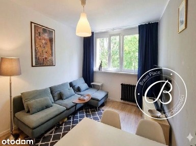 Bielany, ul. Wrzeciono, 3 pokojowe mieszkanie 48 m², umeblowane