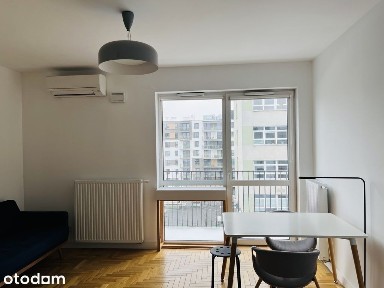 Słoneczne Studio z Dużym Balkonem, Klima, 0%