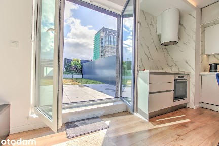 Do wynajęcia apartament z tarasem, 37 m2 + 40 m2 taras, ul Gwiaździsta