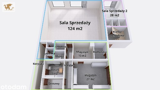 Lokal handlowo-usługowy na wynajem, Piotrowice ul. Andrychowska