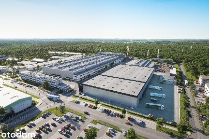 Hala produkcyjno-magazynowa z suwnicami 4941 m2 Warszawa Bielany