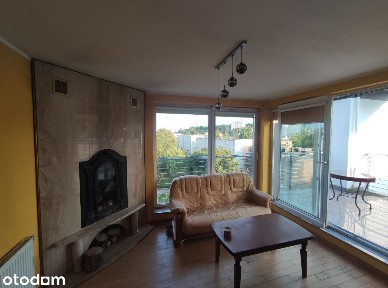 Mieszkanie 83 m² + taras 21 m² i kominek | 6. piętro z windą