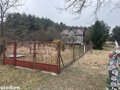 Dom z działką przy samym lesie