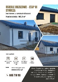 Rezerwacja Nowy dom parterowy 102,9 m² | Pompa ciepła | 0% PCC |