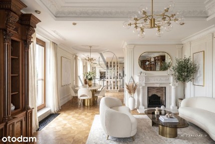 Luksusowy penthouse z pięknym zielonym tarasem