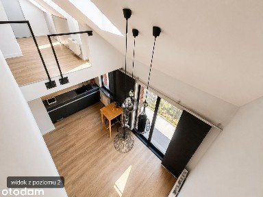 Dwupoziomowa przestrzeń pełna światła | 75 m² | Ołtaszyn