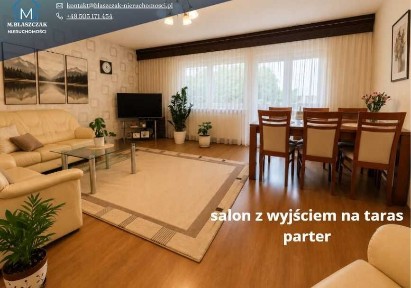 Dom rodzinna willa 4 pokoje garaż działka 990m Tłuszcz os. Słoneczna