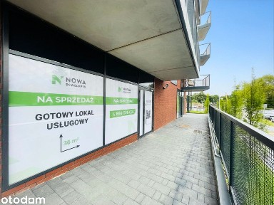 NOWOCZESNY LOKAL USŁUGOWY DOSTĘPNY NA JUŻ! 36M2, OGRZEWANIE PODŁOGOWE.