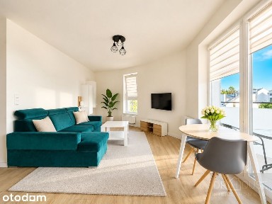 Do wynajęcia 43.5 m2, z tarasem, Ruczaj